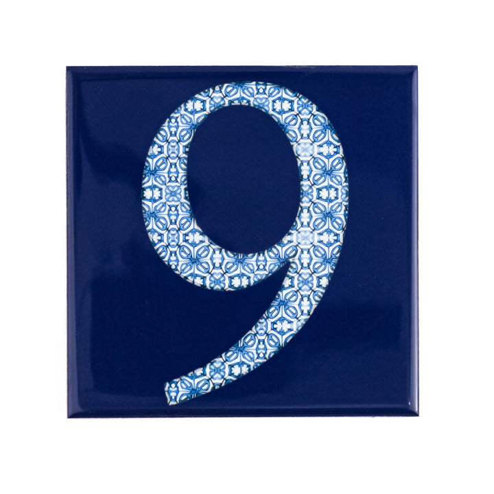 Ceramic Numerals  - Decorative Tile Numbers