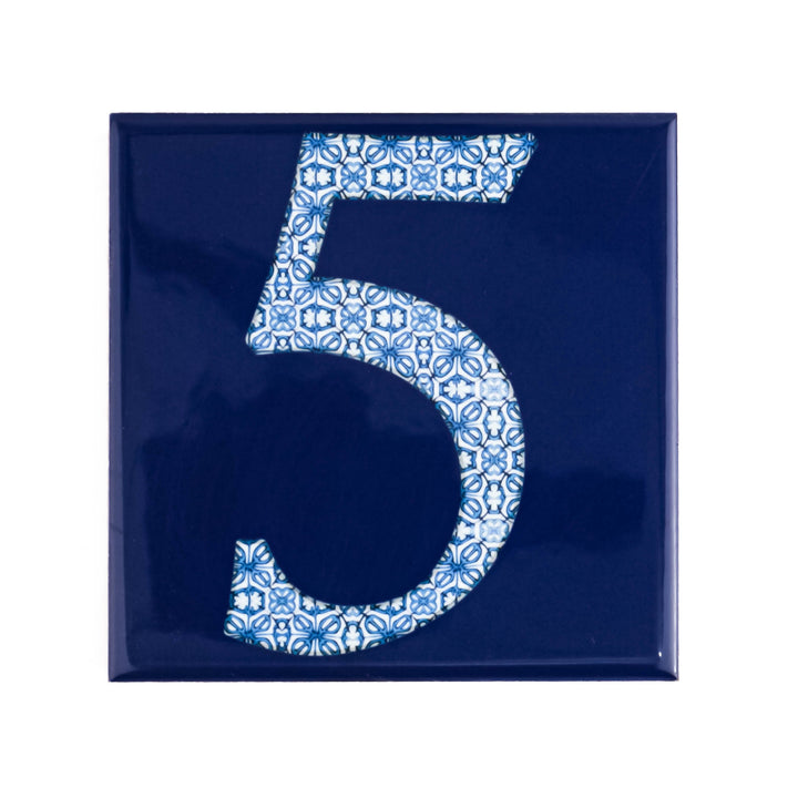 Ceramic Numerals  - Decorative Tile Numbers