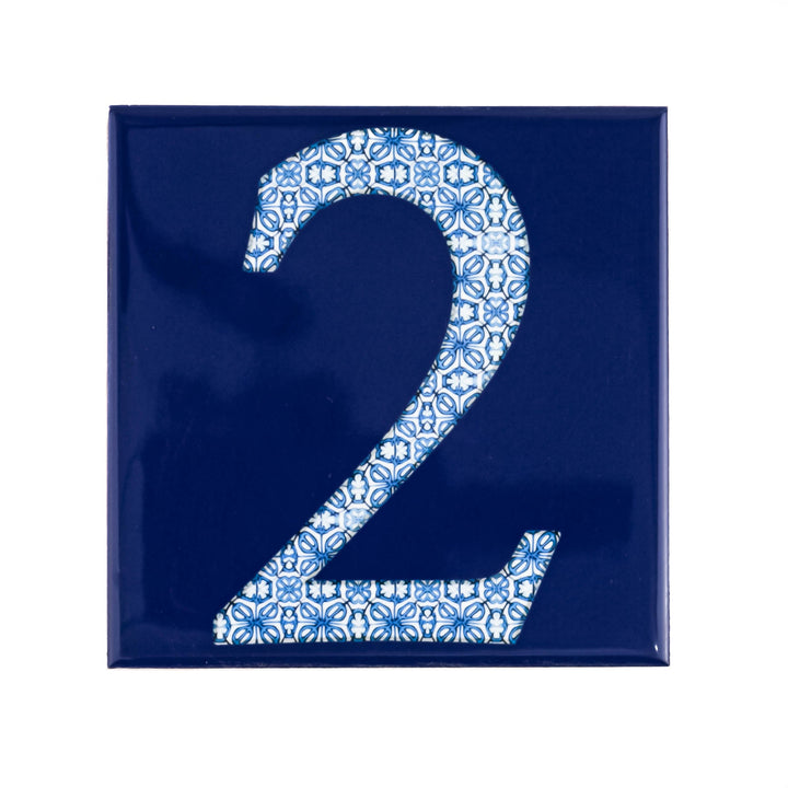Ceramic Numerals  - Decorative Tile Numbers