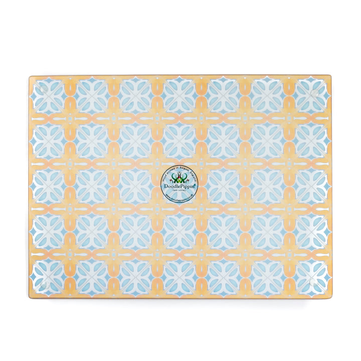 Orange Blue Alhambra Chopping Board