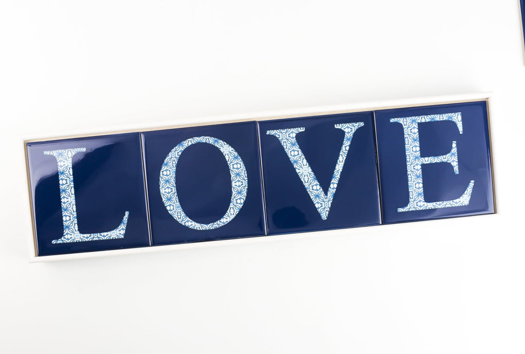 Ceramic Alphabet Letters - Decorative Initials