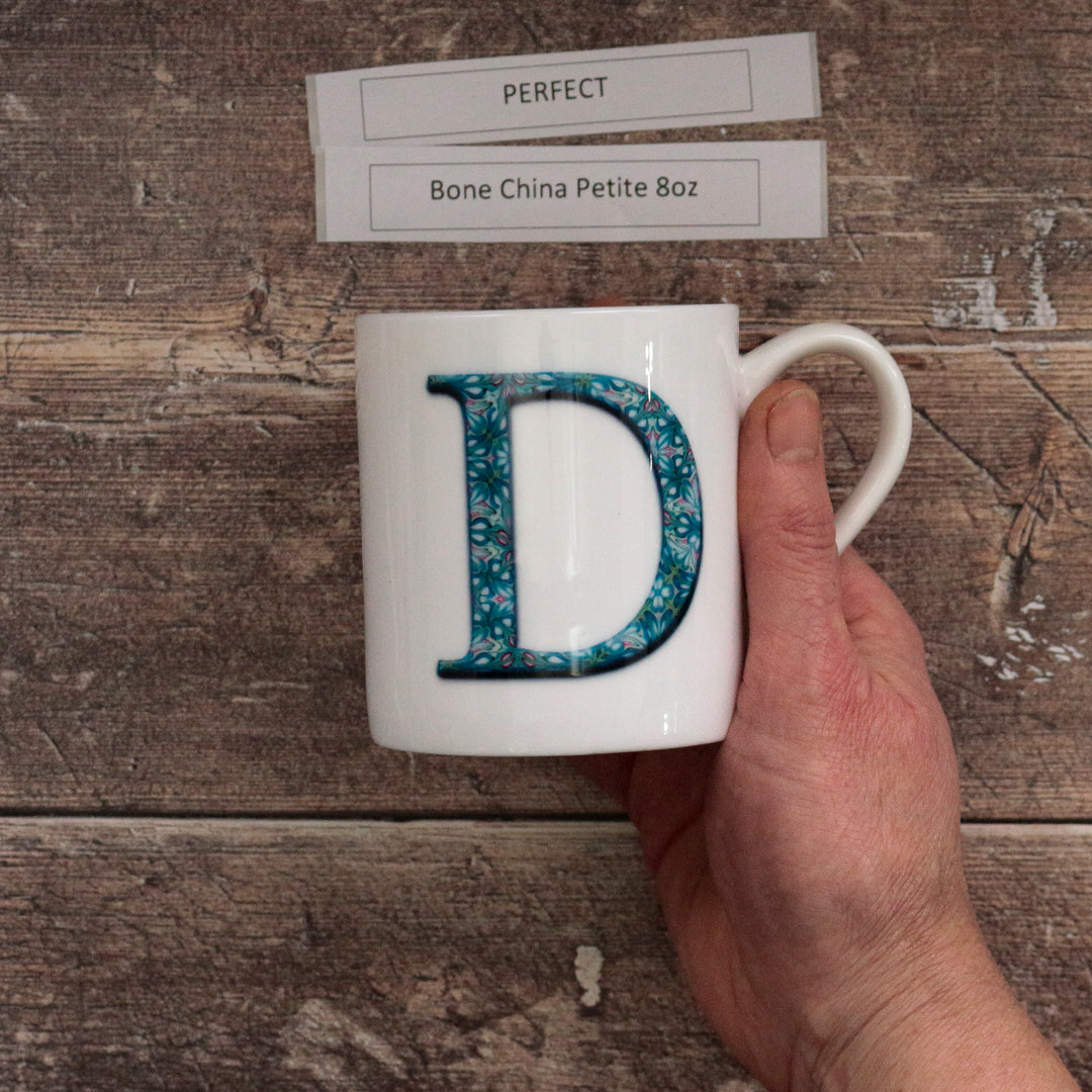 SALE Mug - Letter D - Initial Mug