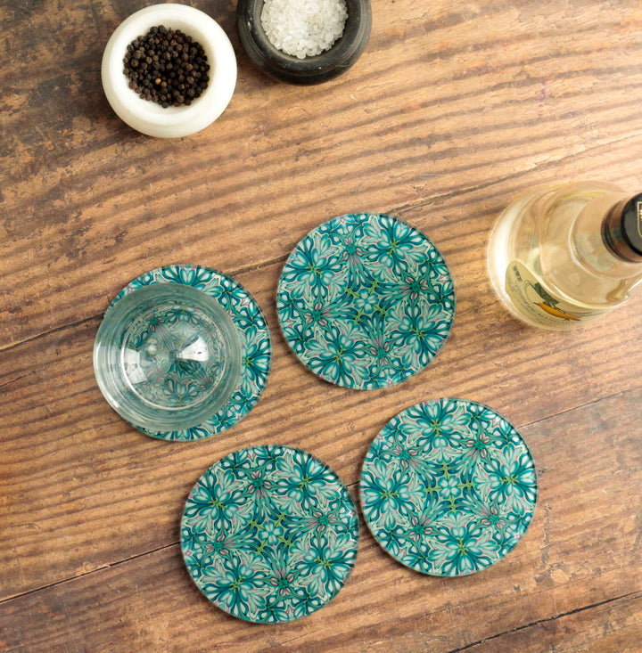 "Flourishing Garden" Chopping Board (circular)