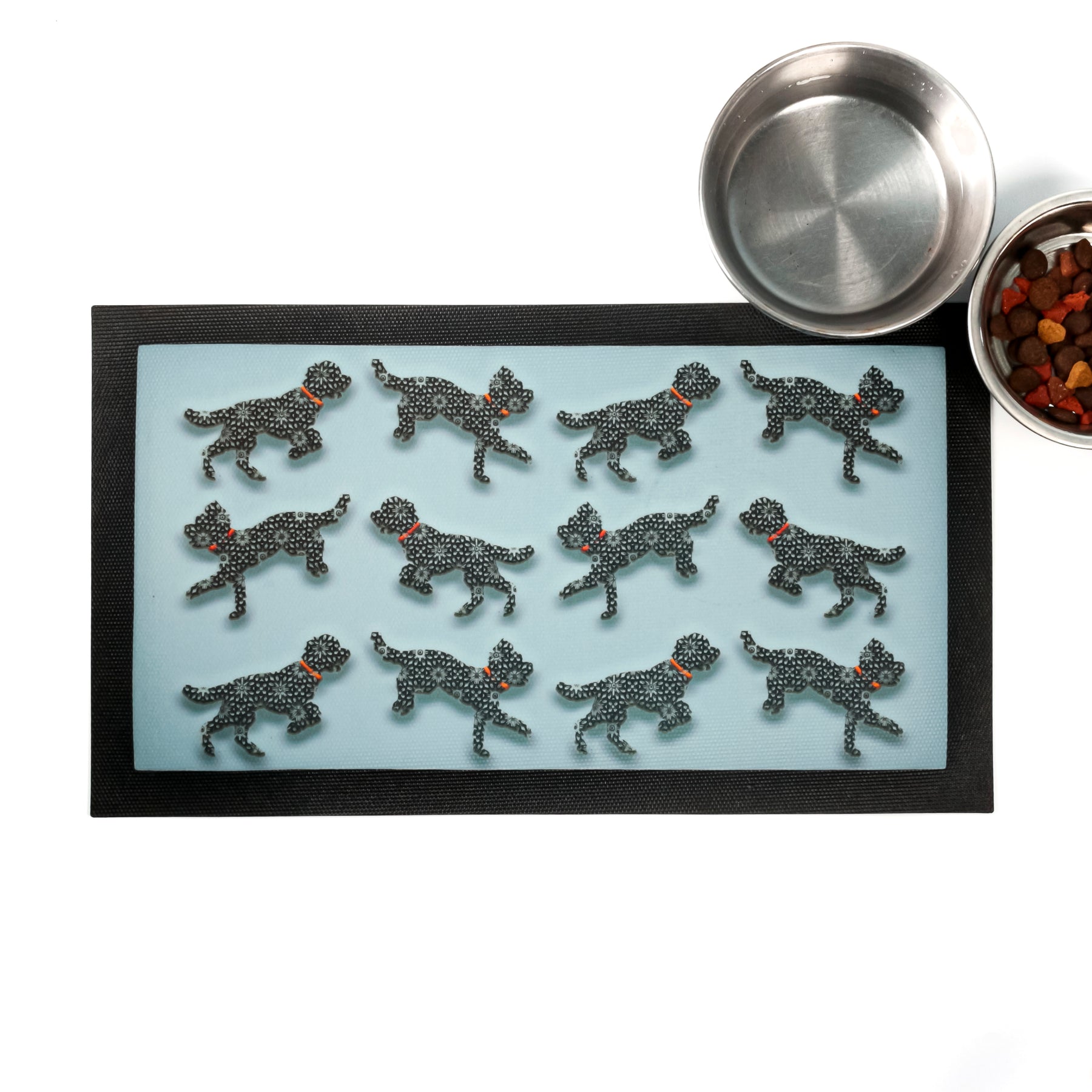 'Bounding Cockapoo' Pet Food Mat – DoodlePippin