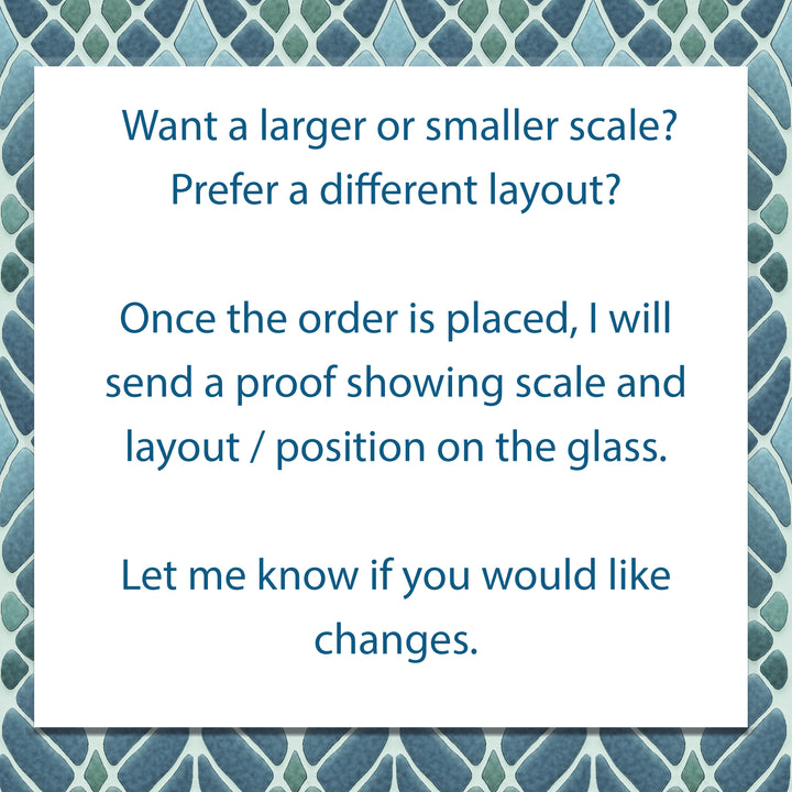 Caribbean Sea Kitchen Splashback - Boats &amp; Sea Monster Version