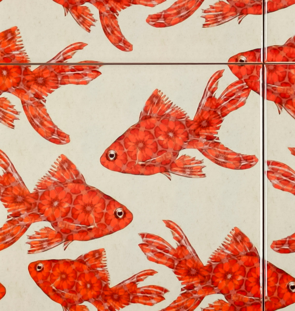 Goldfish Tile - stone – DoodlePippin