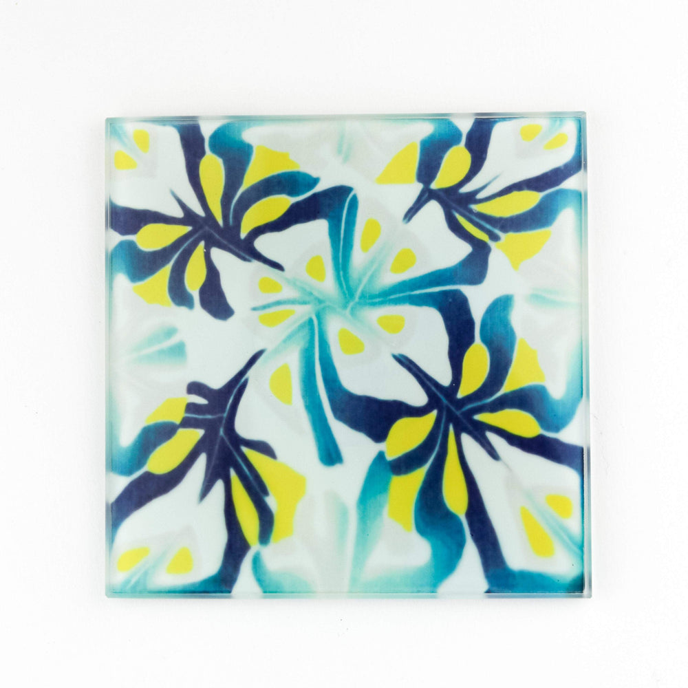 "Modern Floral" Drinks Coaster Set
