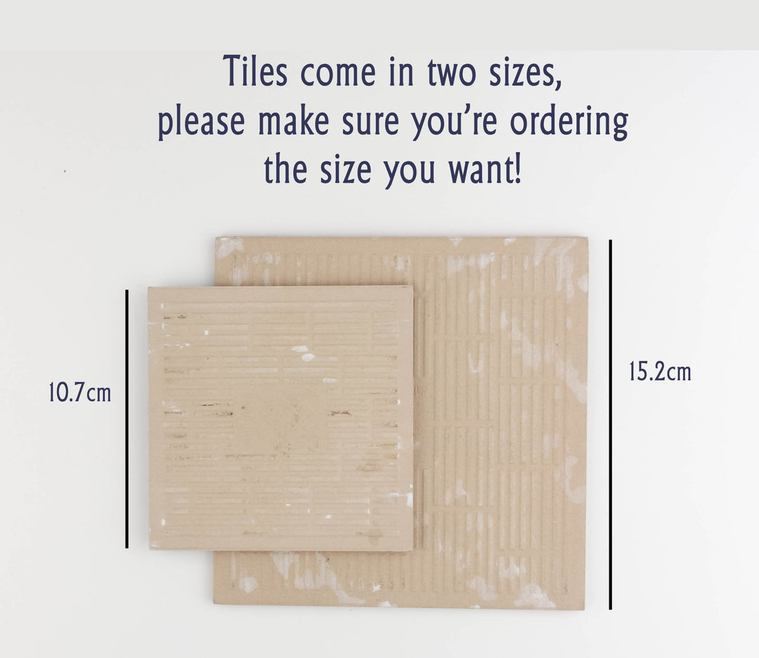 Blue Yellow Modernist Abstract tiles