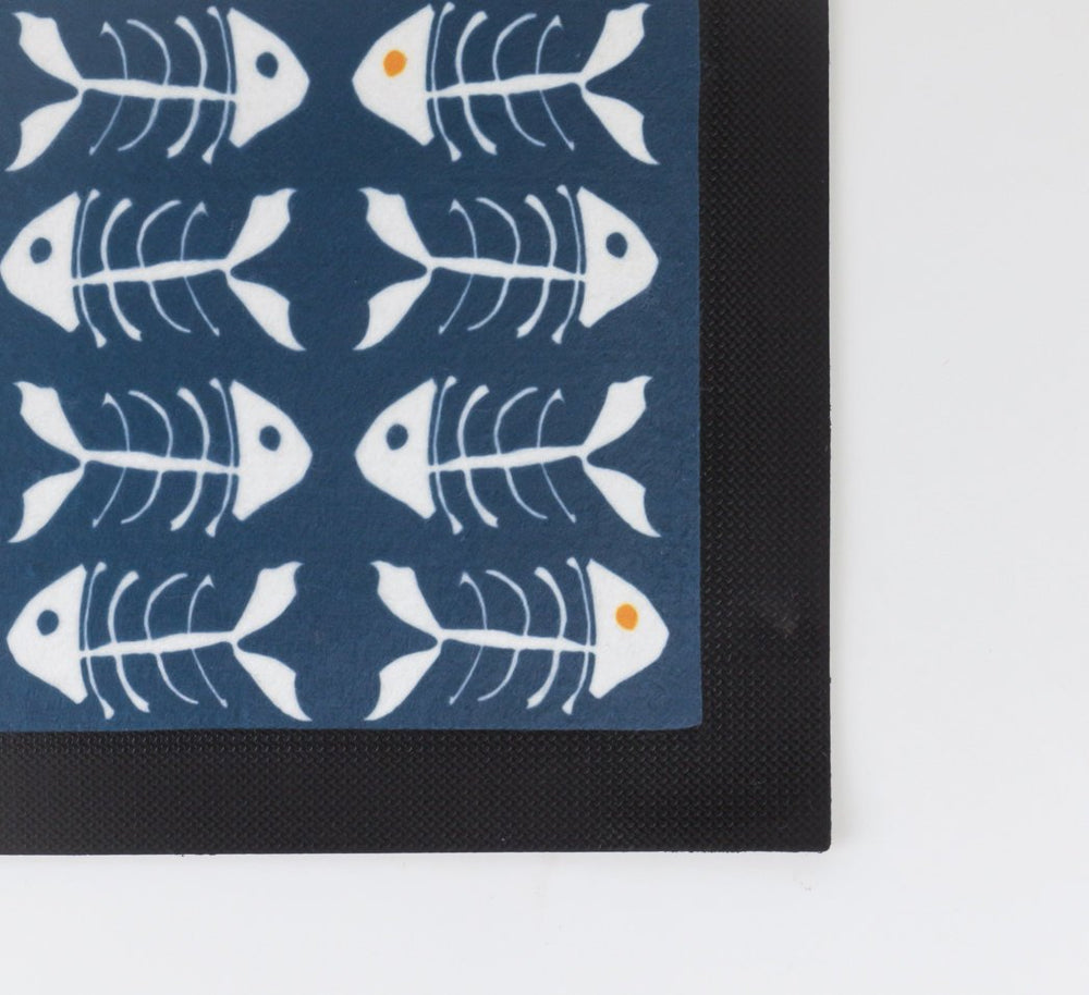 Scandi 'Bonefish' Cat food place mat - DoodlePippin