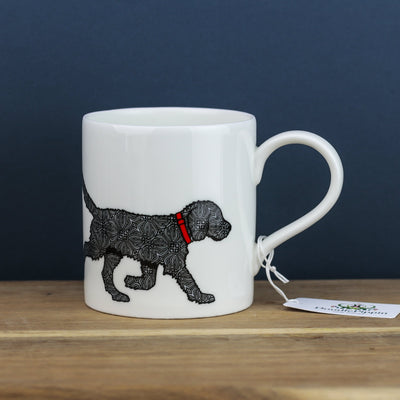Black Labradoodle Labrador mug DoodlePippin