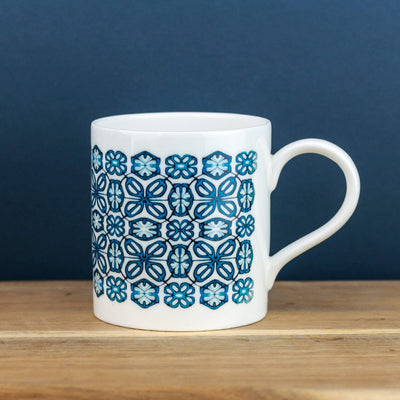 Moorish Moroccan Tile Latte Mug - DoodlePippin