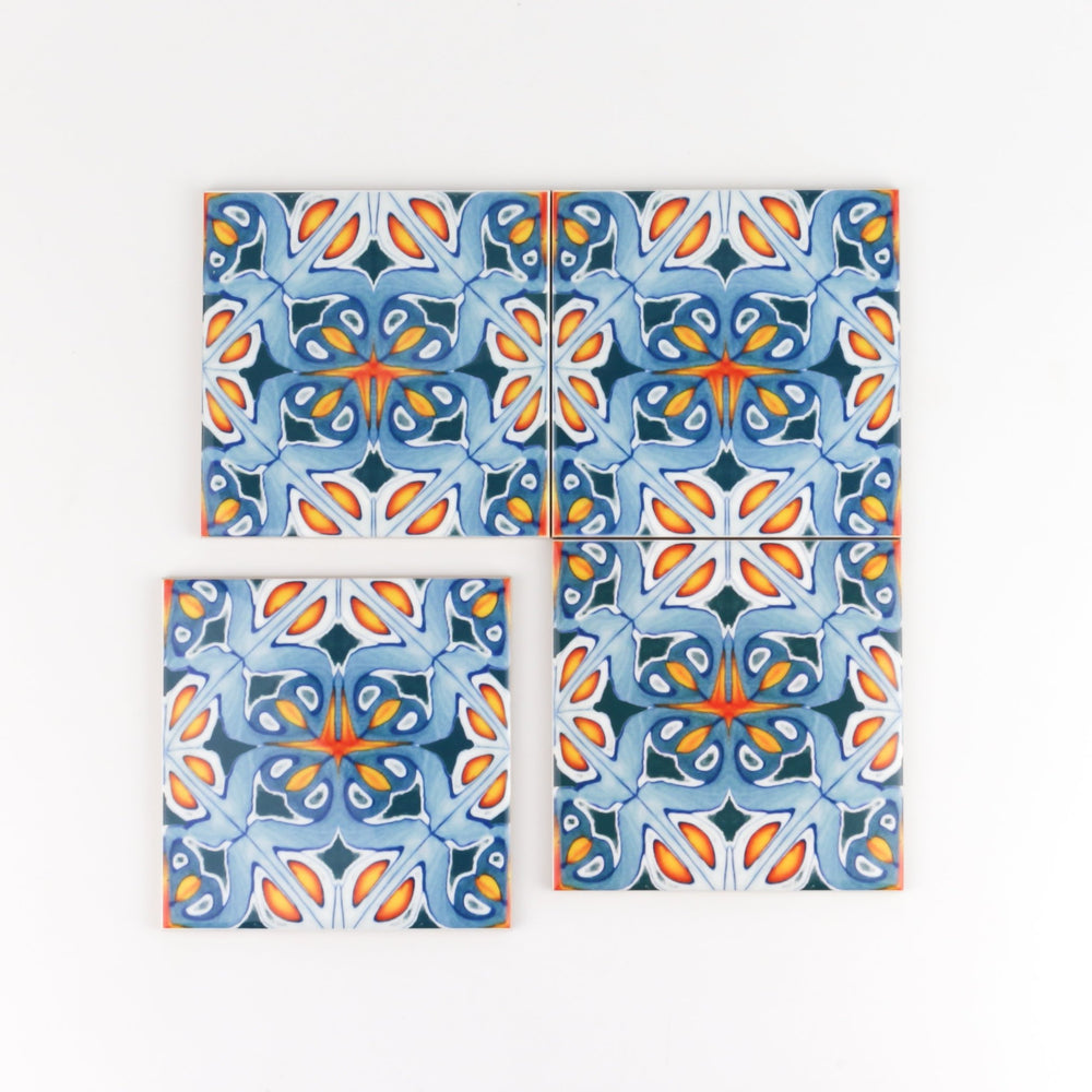 Alhambra Tile - spiky centre version