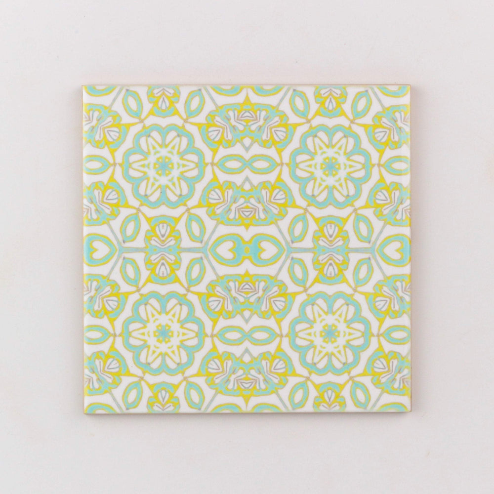 Edwardian cream tiles