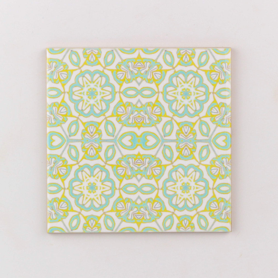 Edwardian cream tiles
