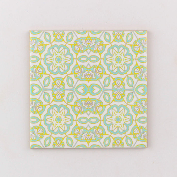 Edwardian cream tiles