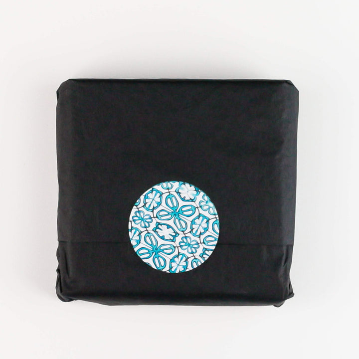 Grey Blue Coaster Gift Set