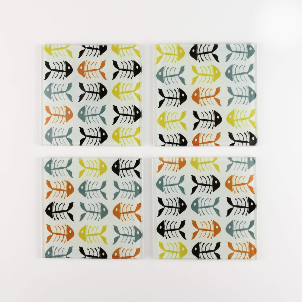 Scandi Bonefish Coaster Set