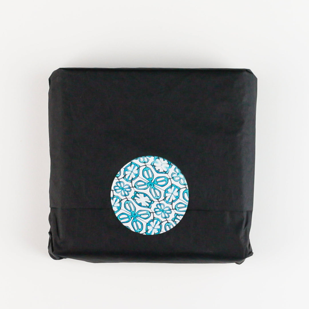 Flourishing garden glass coasters