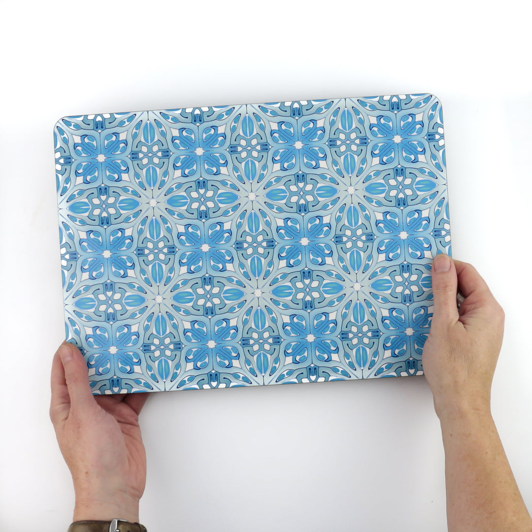 Art Deco placemat - Turquoise
