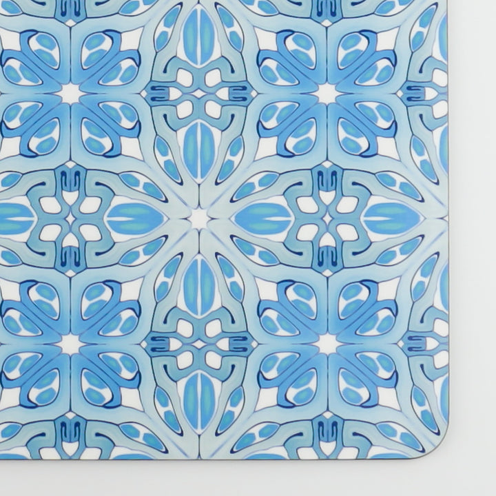 Art Deco placemat - Turquoise