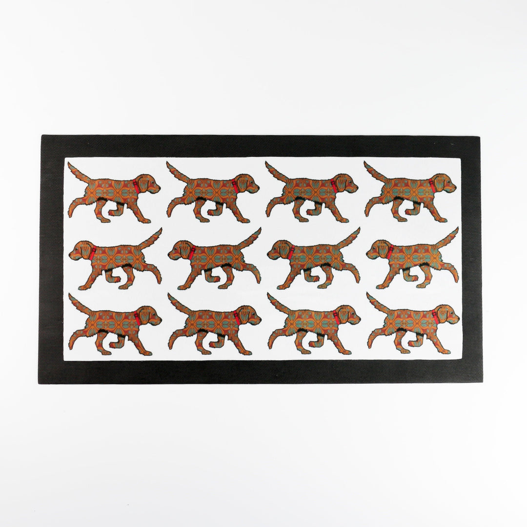 Chocolate Labrador / Labradoodle Dog placemat - DoodlePippin