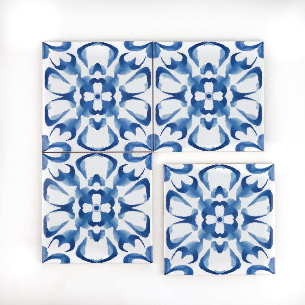 Delft Blue and White Tile