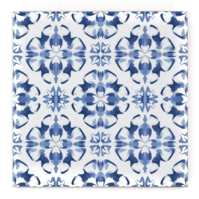 Delft kitchen tile - blue and white ceramic