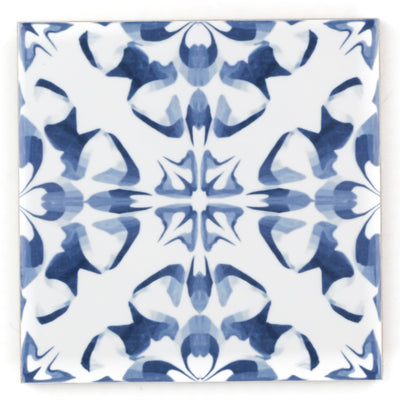 Blue Delft Mix-and-Match flower tiles