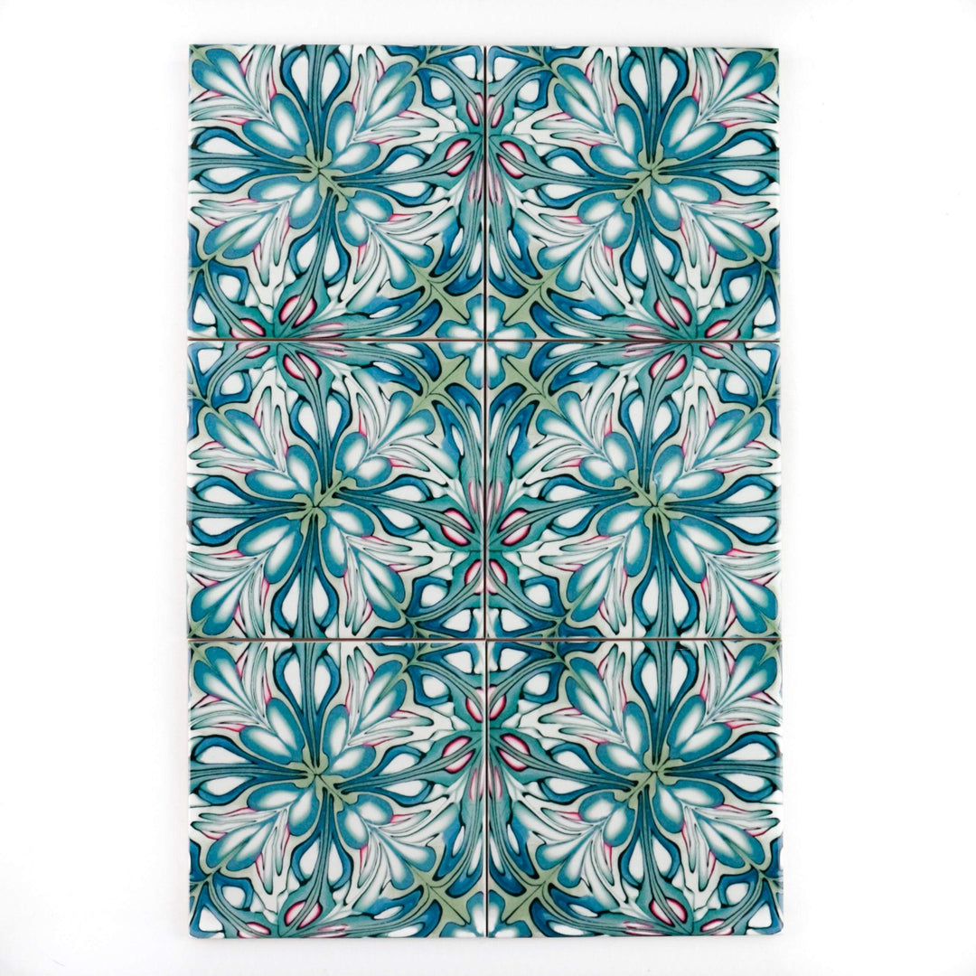 William Morris  Arts and Crafts tiles