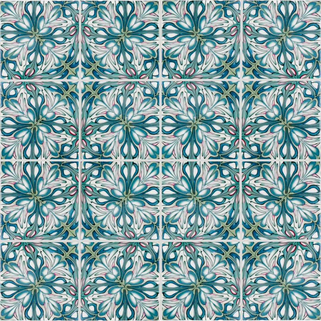 William Morris  Arts and Crafts tiles