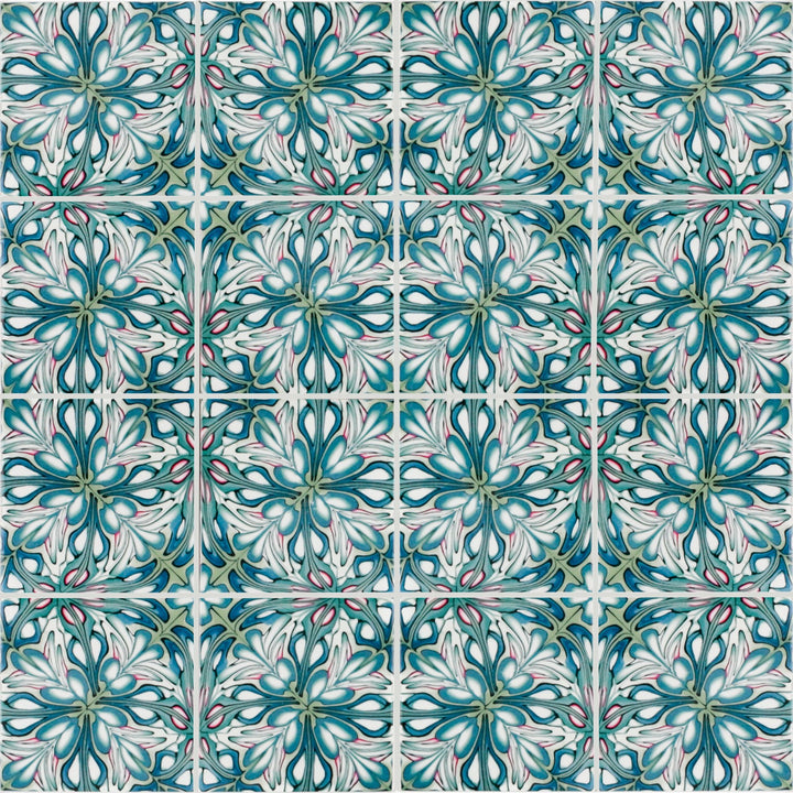 William Morris  Arts and Crafts tiles