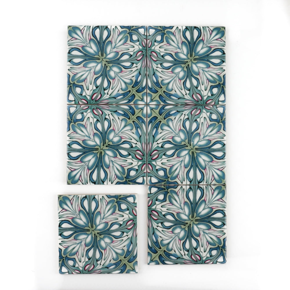 William Morris  Arts and Crafts tiles