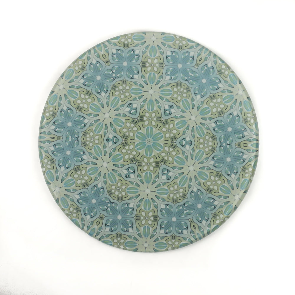 Sea Blue and Green Chopping Board