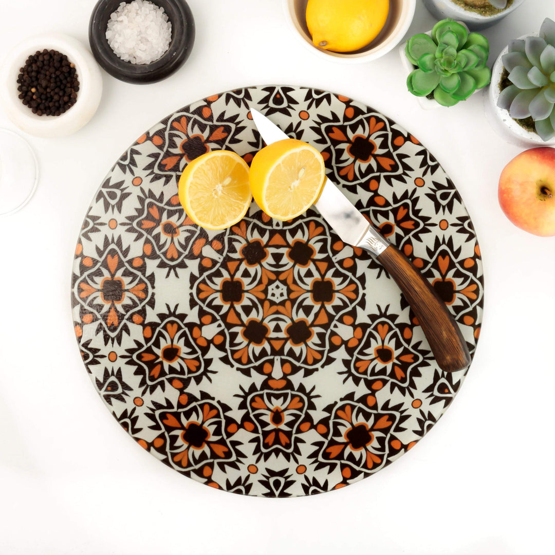 'Aztec' Large Heatproof Trivet - 30cm / 12 inch - DoodlePippin