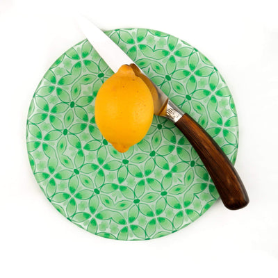 Pea Green Worktop protector - fresh green herb chopping board