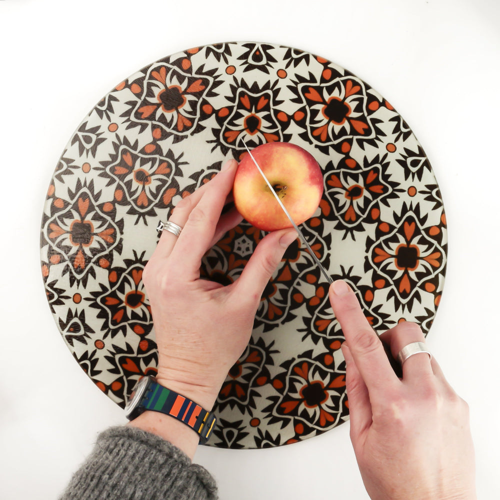 'Aztec' Large Heatproof Trivet - 30cm / 12 inch - DoodlePippin