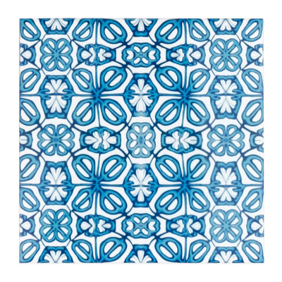 Blue Turkish Flower tiles