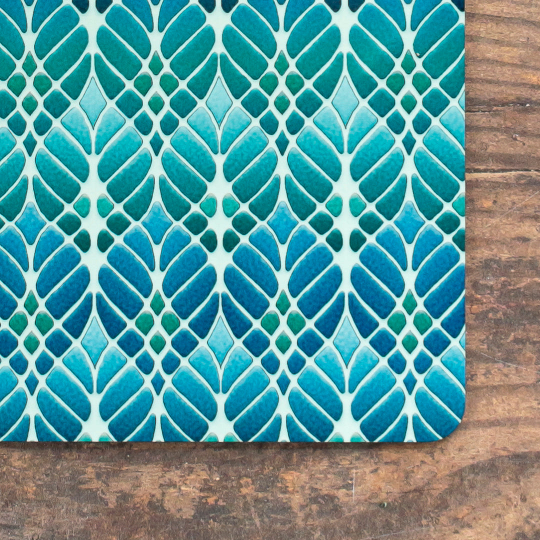 Interwoven Trees Art Nouveau Placemat