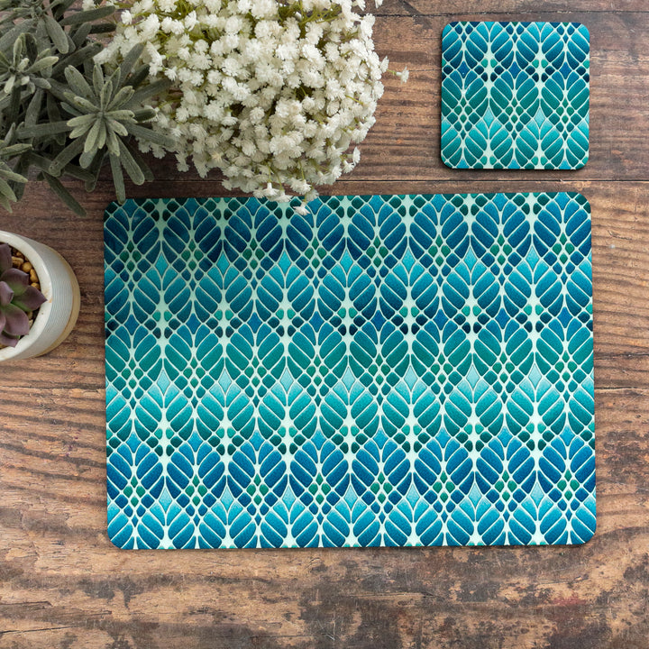 Interwoven Trees Art Nouveau Placemat