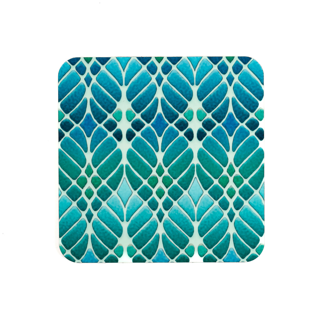 Interwoven Trees Art Nouveau Placemat