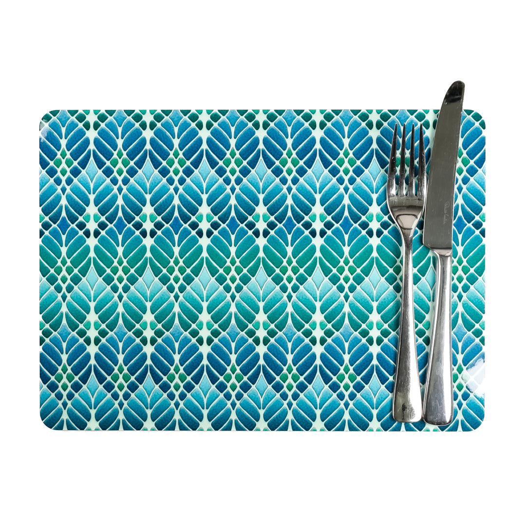 Interwoven Trees Art Nouveau Placemat