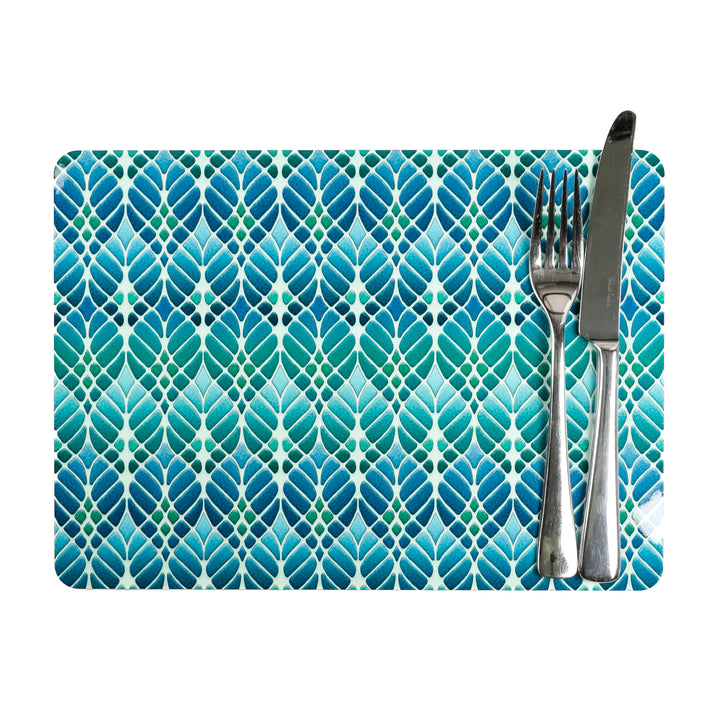 Interwoven Trees Art Nouveau Placemat