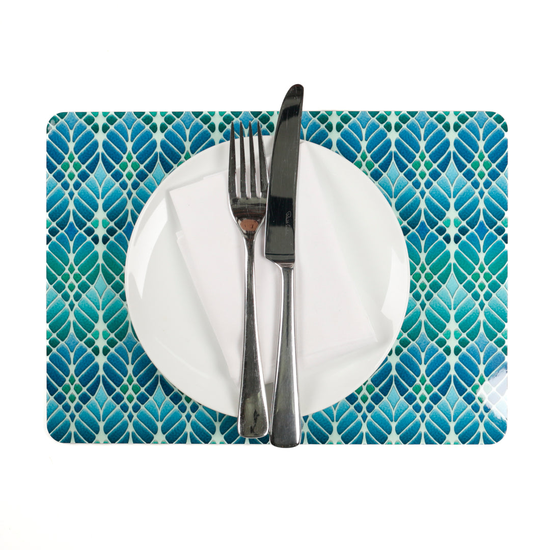 Interwoven Trees Art Nouveau Placemat