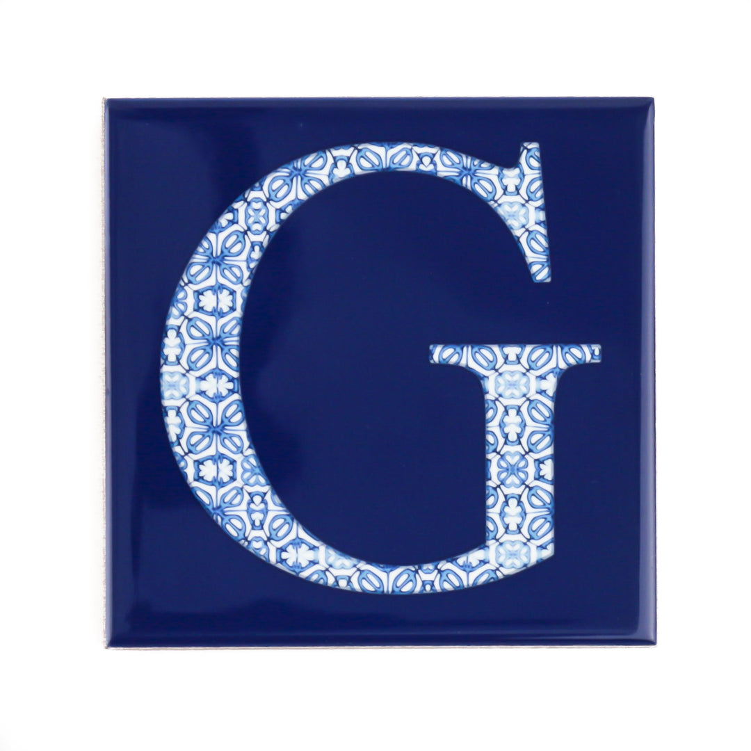 Ceramic Alphabet Letters - Decorative Initials