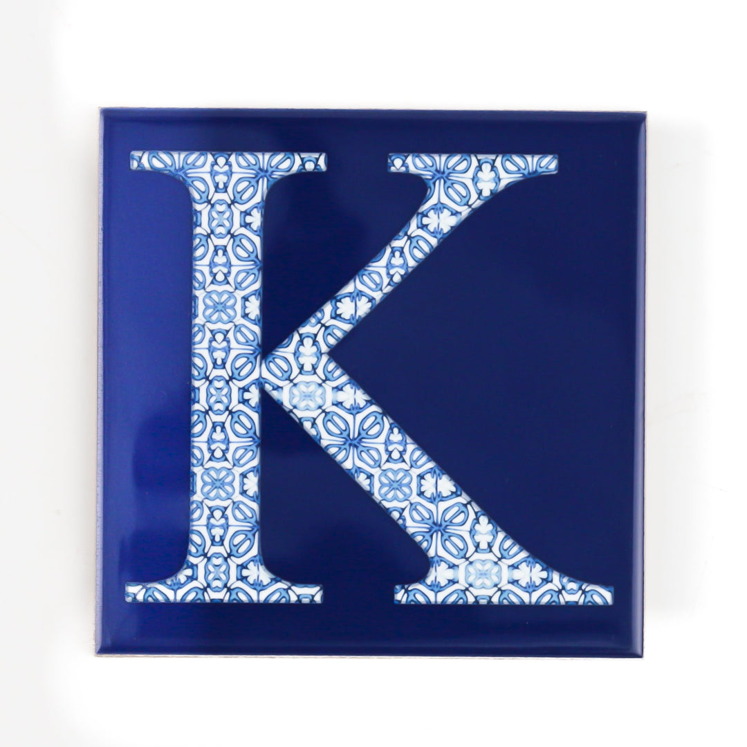 Ceramic Alphabet Letters - Decorative Initials