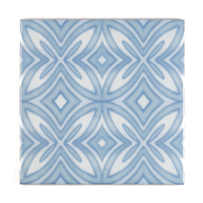 Soft Grey Blue Star tiles