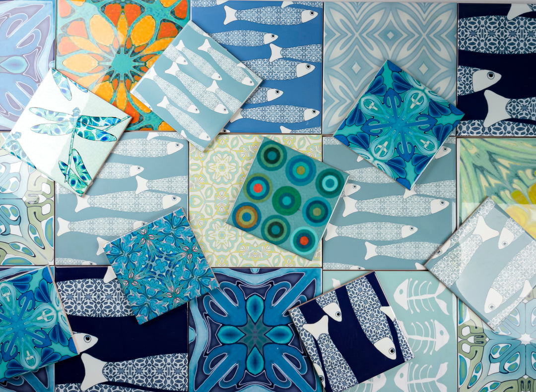 MIXED TILES - SECONDS FOR MOSAICS OR ART PROJECTS