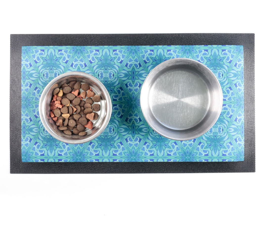 Agapanthus Pet Food Placemat